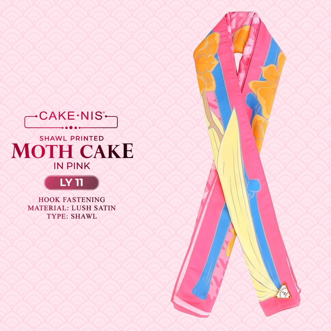 Cakenis Moth Cake Shawl Collection RM14