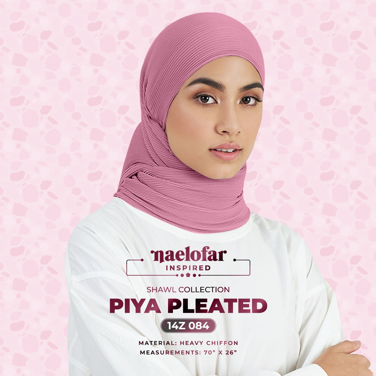 Naelofar Piya Pleated Shawl