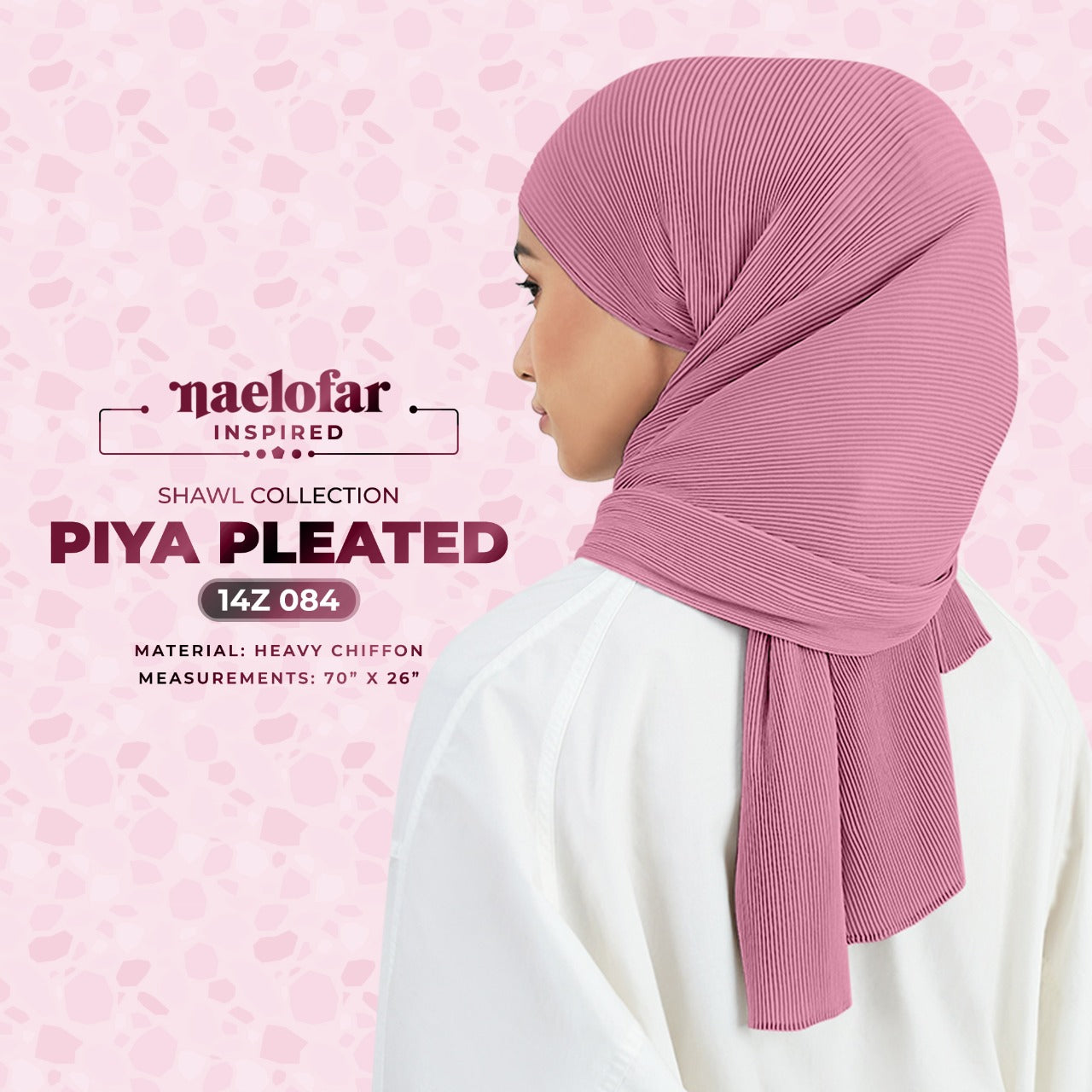 Naelofar Piya Pleated Shawl