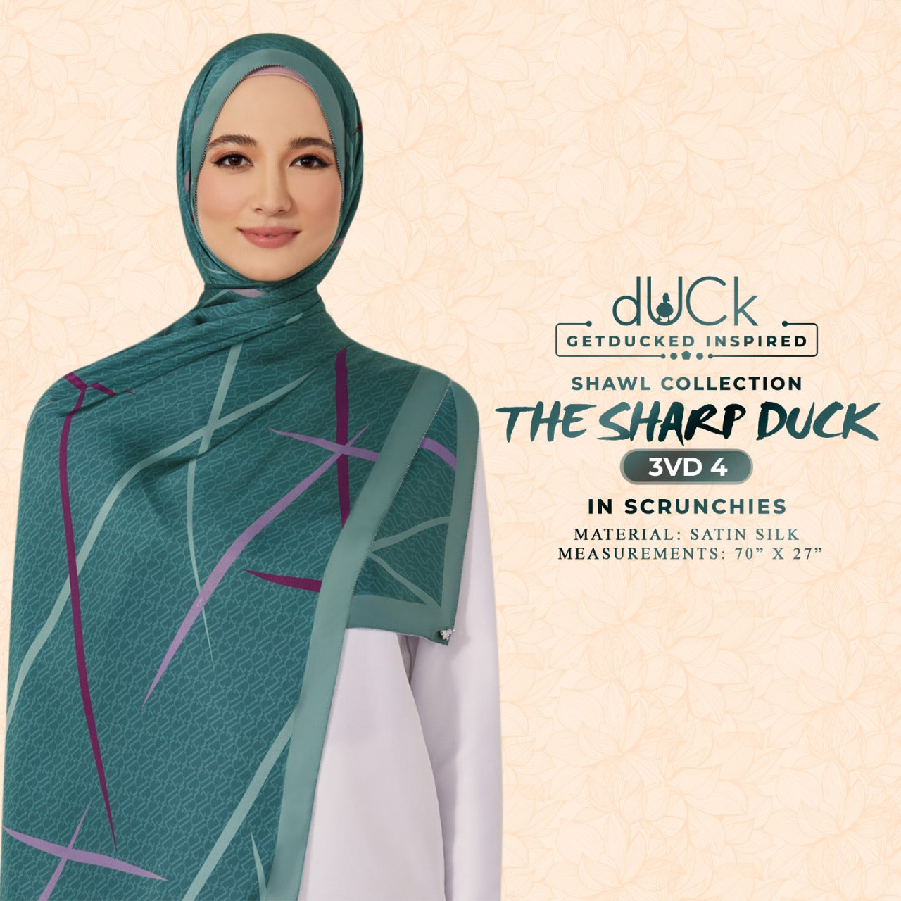 The Sharp dUCk Inspired Shawl Collection