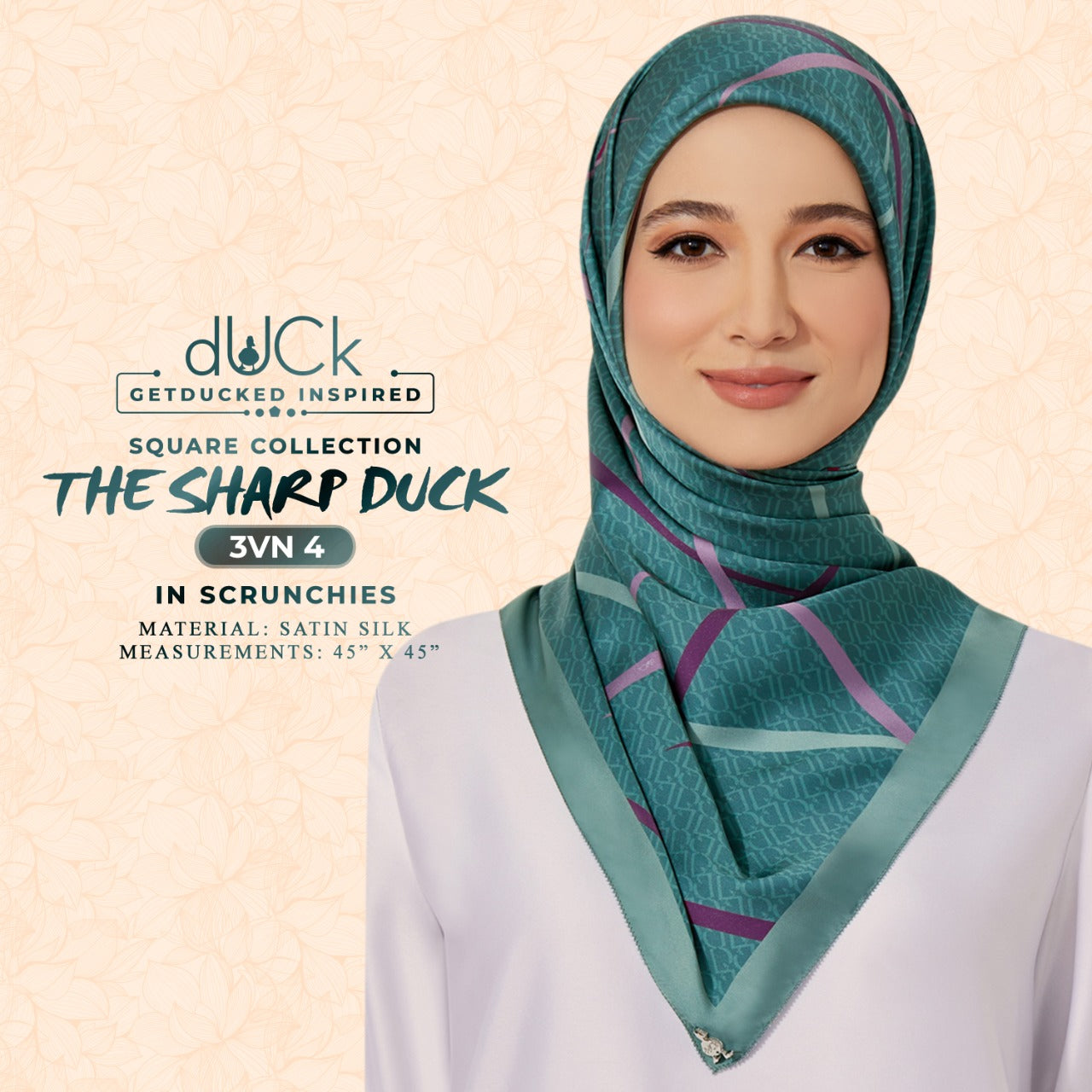 The Sharp dUCk Inspired Square Collection