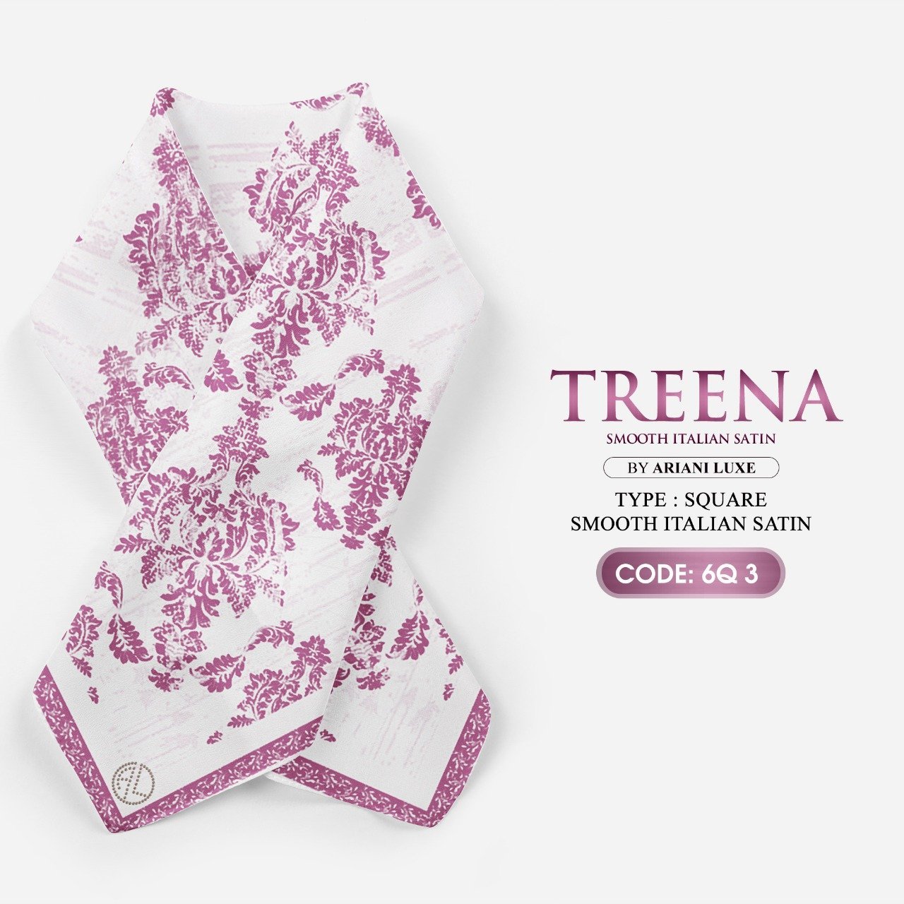 Ariani Inspired Printed Luxe Treena Square Collection RM19