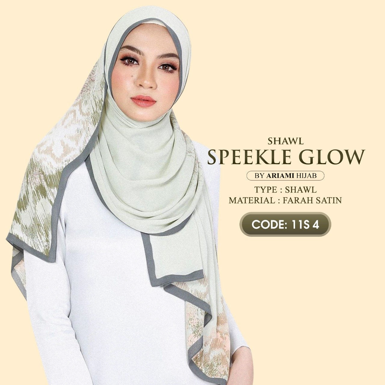 Ariani Shawl Speekle Glow Collection