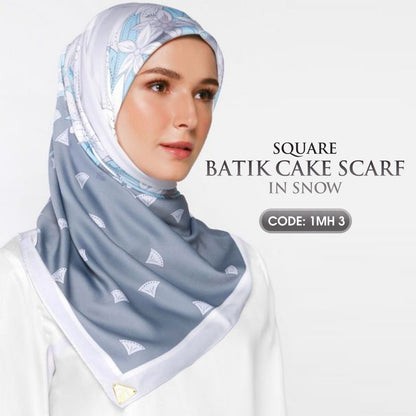 Cakenis Batik Cake Scarf Square Collection