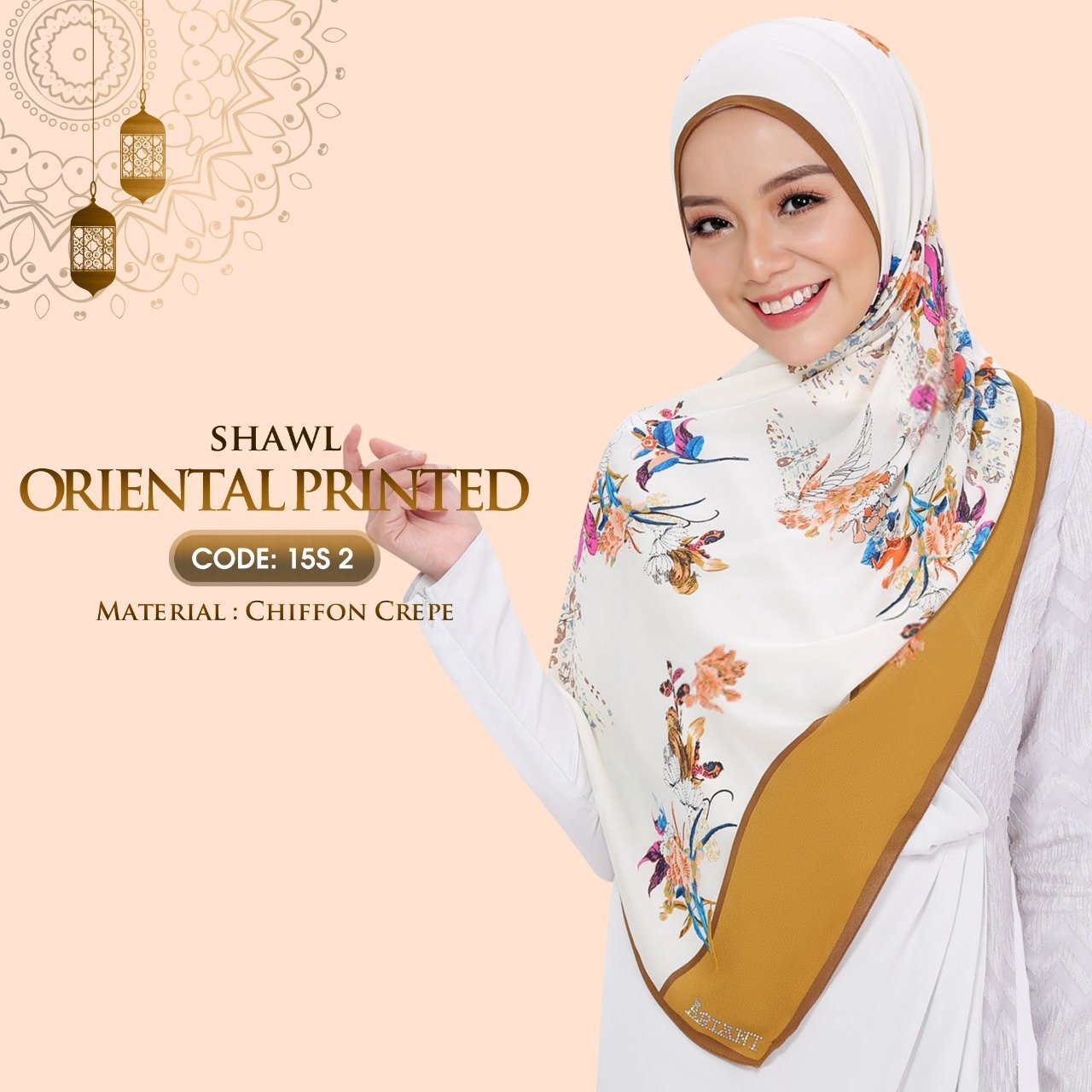 Ariani Shawl Oriental Printed Collection