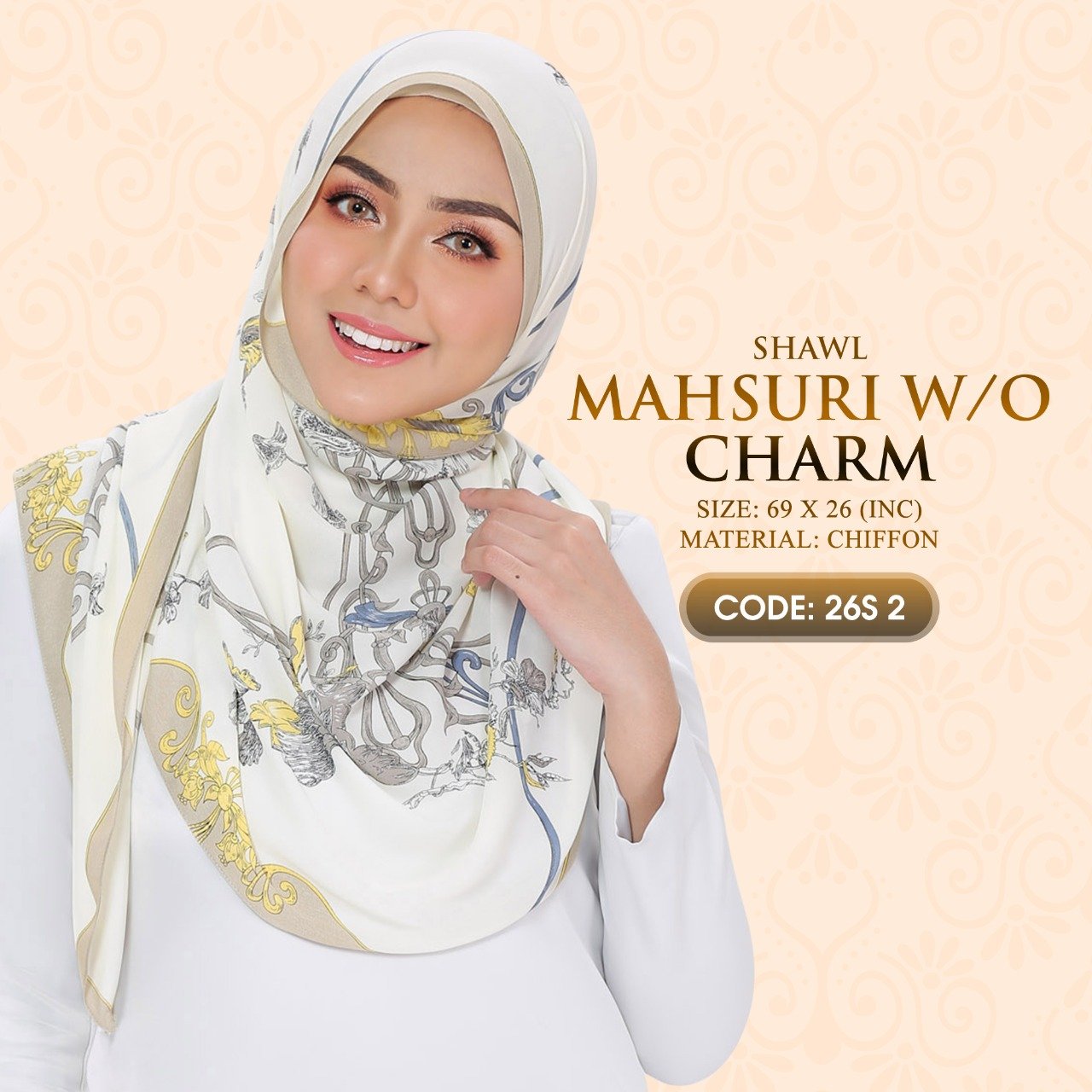 Ariani Mahsuri W-O Shawl Collection