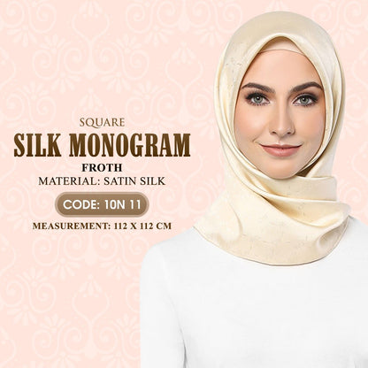 dUCk Silk Monogram Square Collection RM14