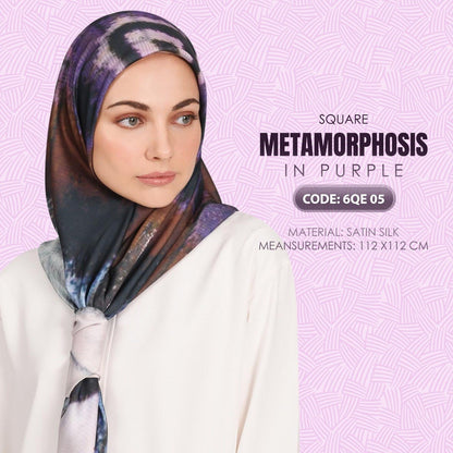 Naelofar Metamorphosis Square Collection RM14