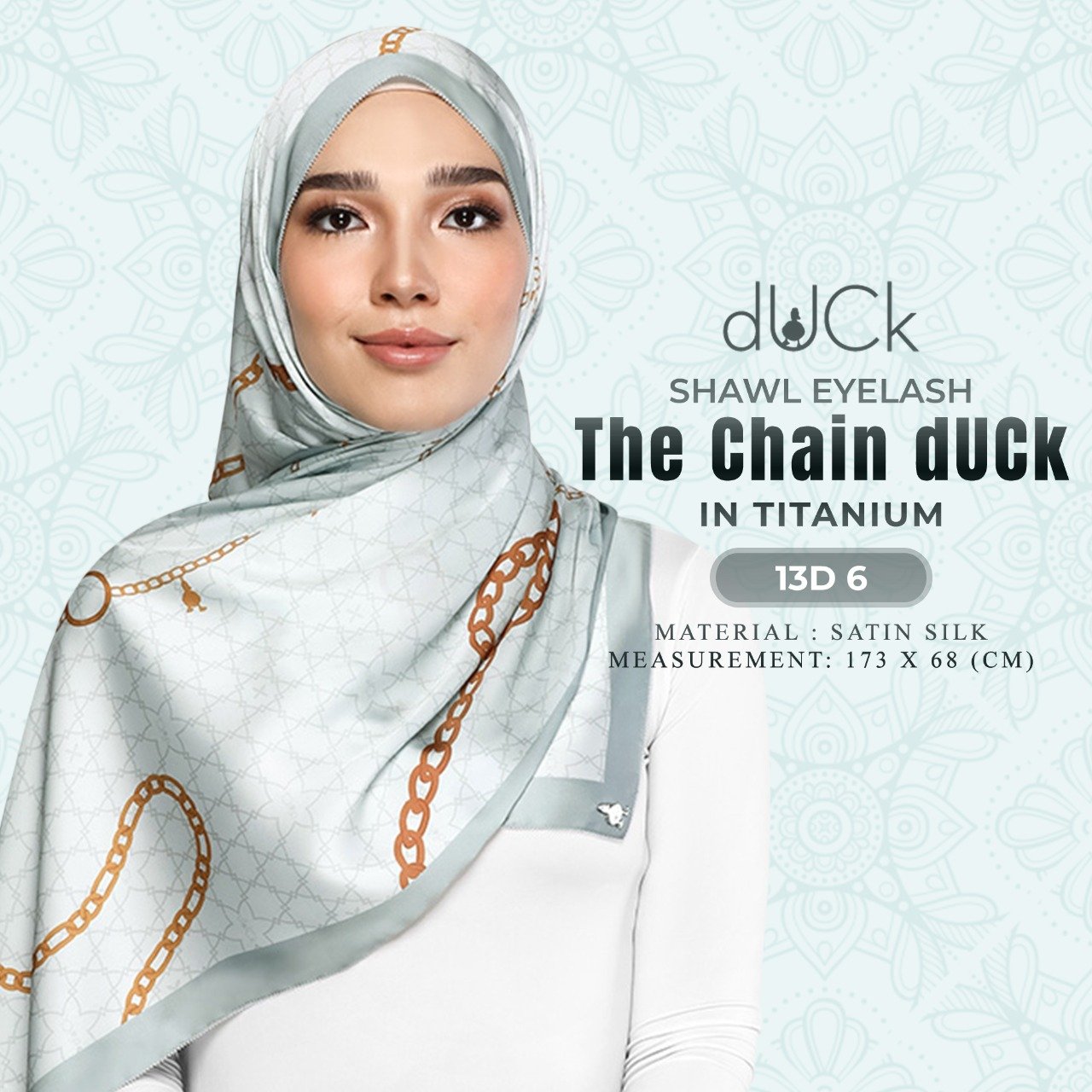 The Chain dUCk Shawl Eyelash Collection