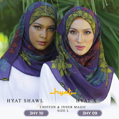 Hyat X & Shawl Sarah Collection RM14