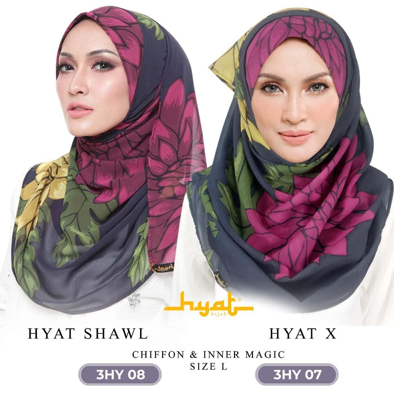 Hyat X & Shawl Sarah Collection RM14