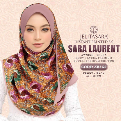 Jelitasara Sara Laurent Instant Printed 3.0 Collection RM14