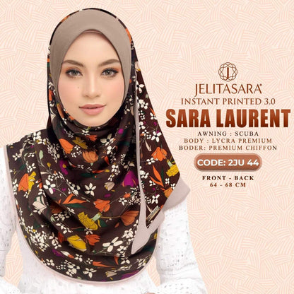 Jelitasara Sara Laurent Instant Printed 3.0 Collection RM14