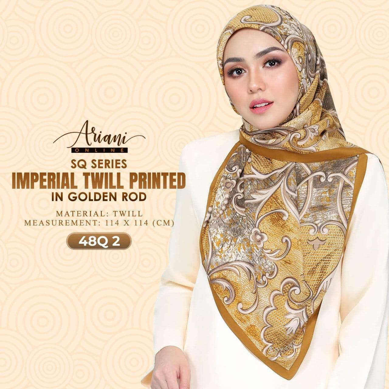 Ariani Imperial Twill Printed SQ Collection