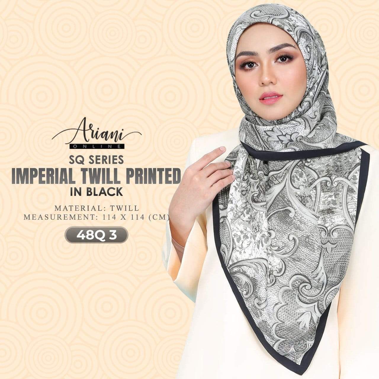 Ariani Imperial Twill Printed SQ Collection