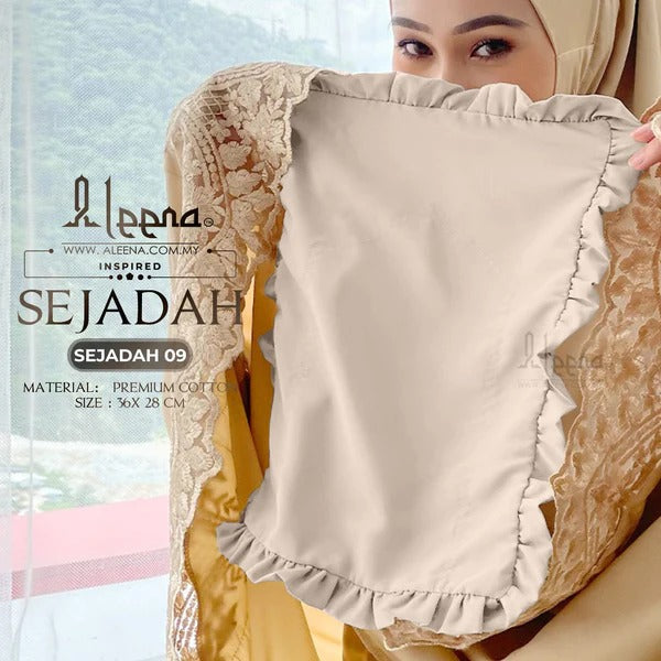 NEW - Aleena Telekung Aidraleena Limited Edition Collection - Free Woven Bag RM52