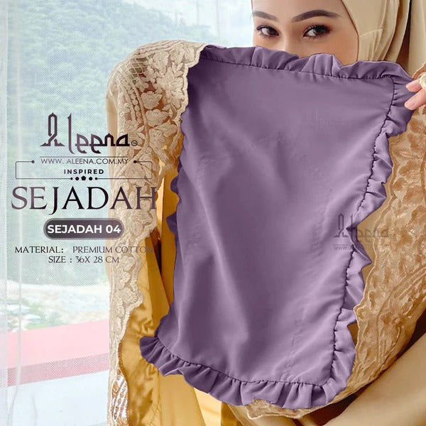 NEW - Aleena Telekung Aidraleena Limited Edition Collection - Free Woven Bag RM52