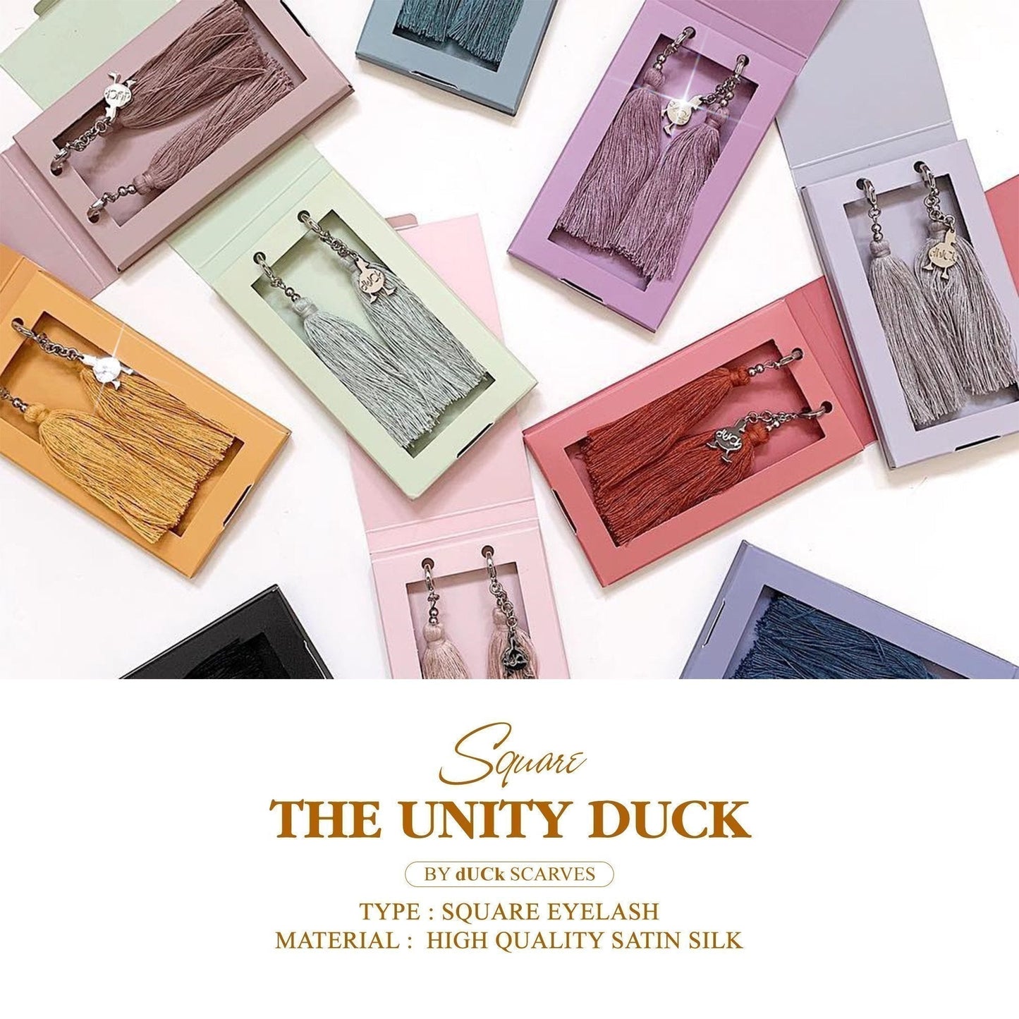 The dUCk Unity Square Eyelash Collection RM14