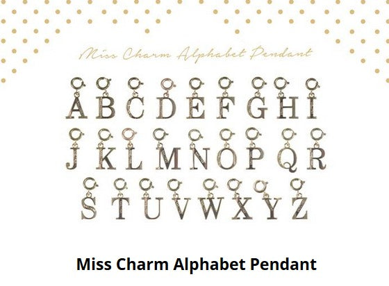 Naelofar Miss Charm Alphabet Label ( Min Add On 5pcs ) RM1