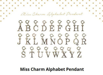 Naelofar Miss Charm Alphabet Label ( Min Add On 5pcs ) RM1